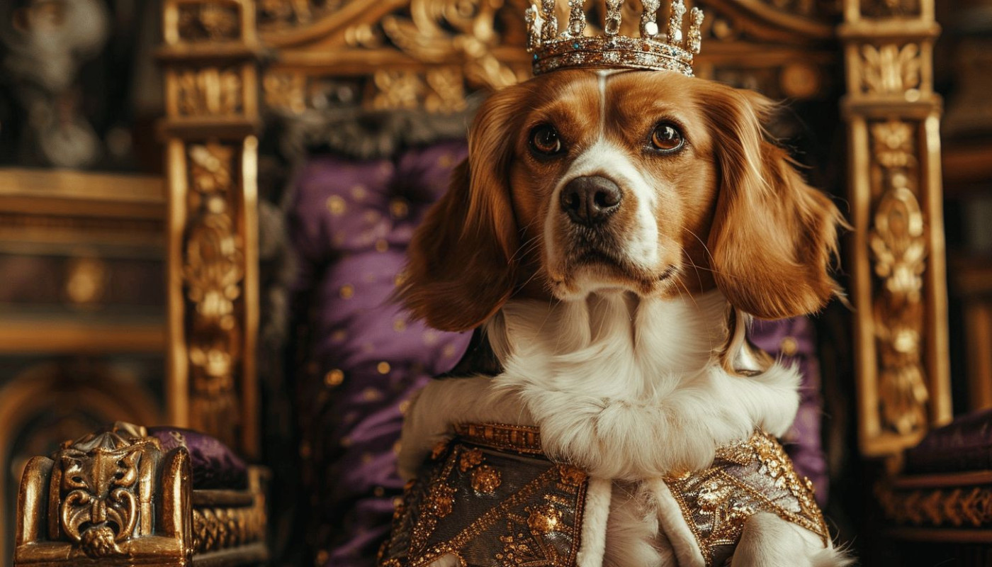 Comment transformer votre chien en roi avec un portrait personnalisé